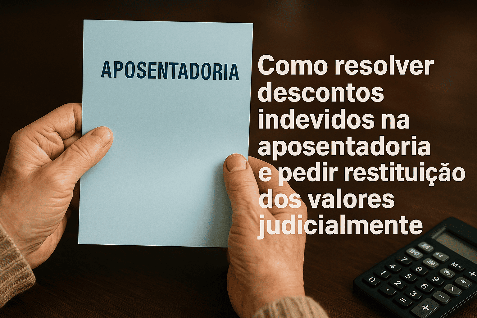 Como resolver descontos indevidos na aposentadoria e pedir restituição dos valores judicialmente - Bonfante e Lemos Advogados Associados - Advogado Cascavel - PR